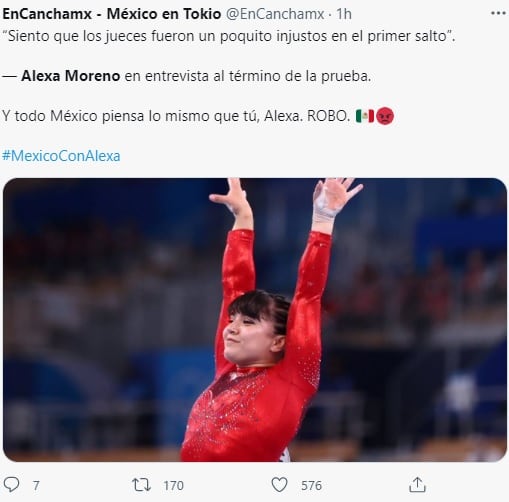 Declaraciones de Alexa Moreno