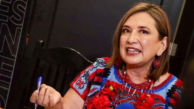 La aspirante a la candidatura presidencial del Frente Amplio por México, Xóchitl Gálvez Ruiz arribó a la capital de Oaxaca para sostener reuniones con diversos sectores