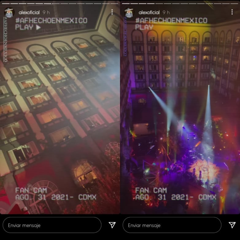 Concierto de Alejandro Fernández.