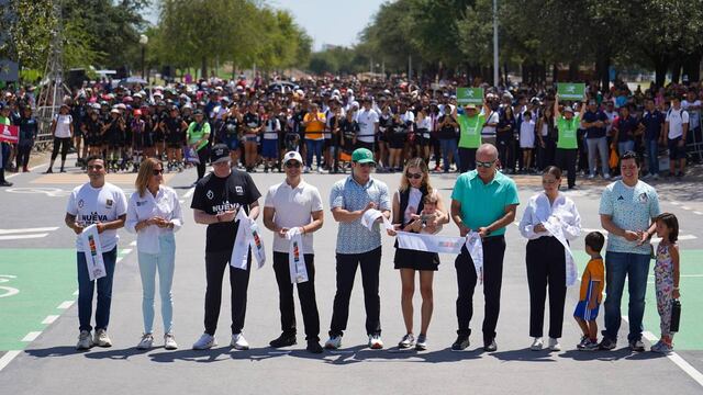 Samuel García inaugura Parque Fundidora