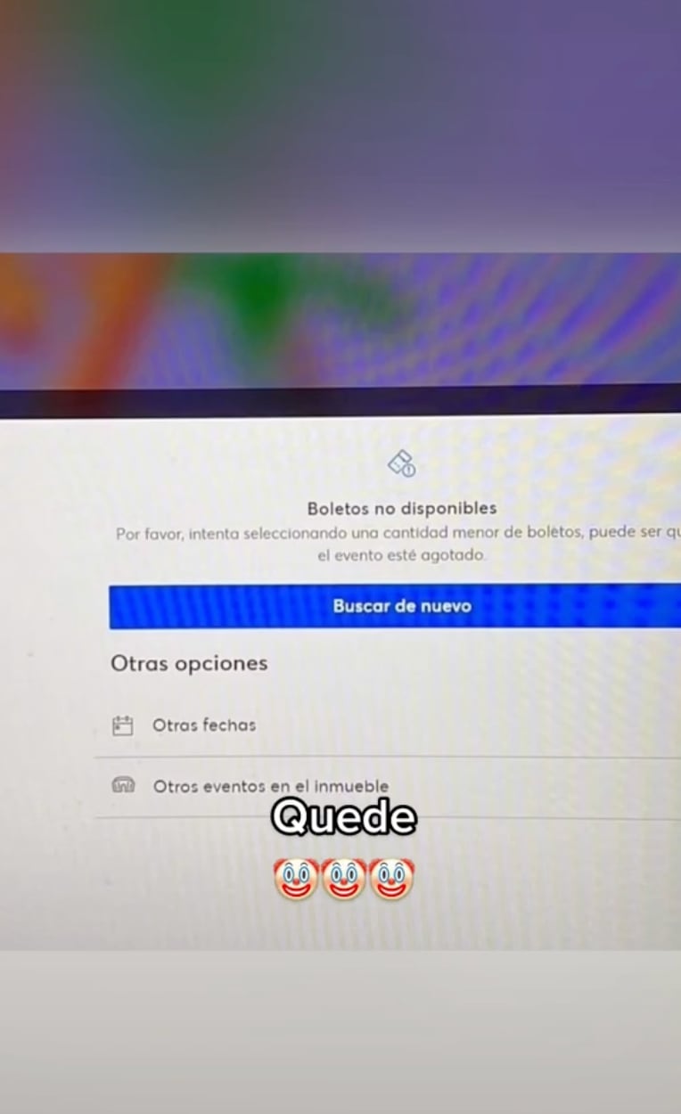 Boletos de Bad Bunny agotados