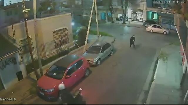 El conductor interviene en un robo en Argentina