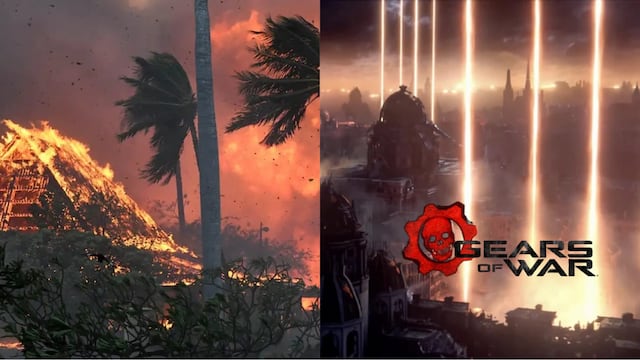 Usuarios creen que el martillo del alba de Gears of War tiene que ver con los incendios en Hawái