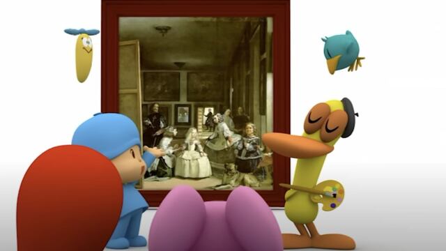 Pintando con Pocoyó