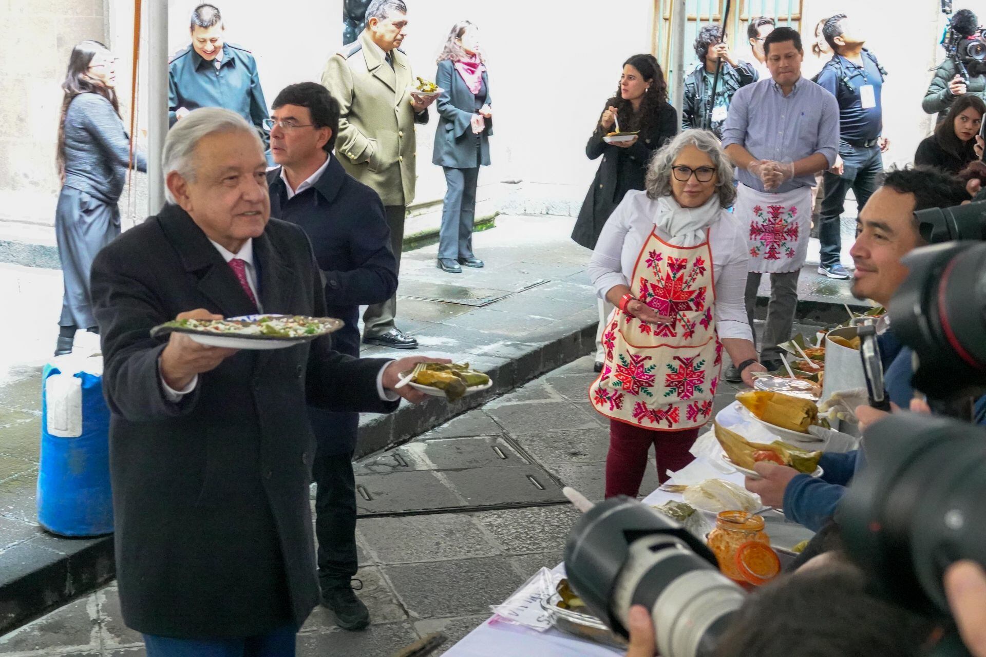 AMLO último día como presidente; fiesta en Palacio Nacional