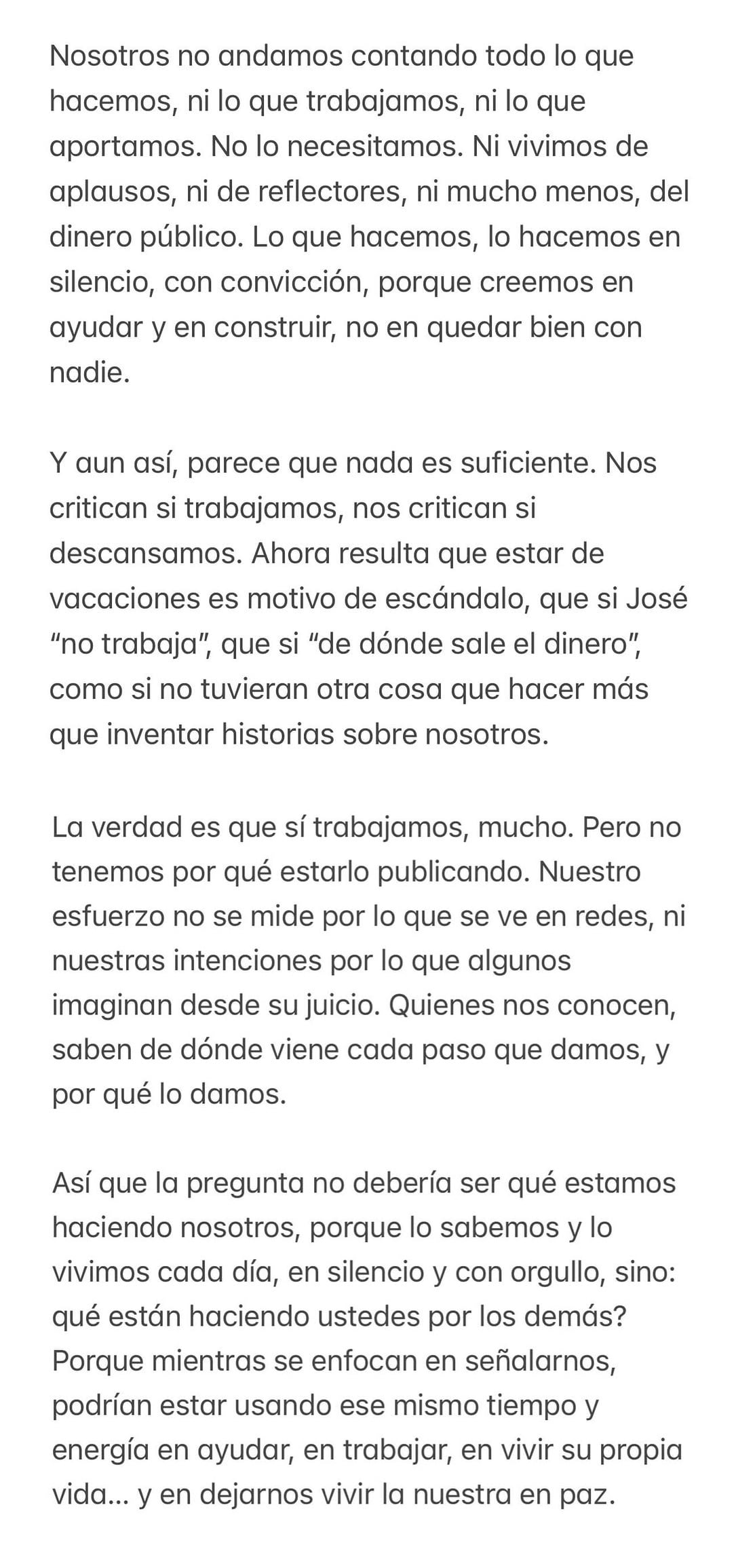 Carolyn Adams responde críticas por vacaciones en hotel de lujo en Cancún
