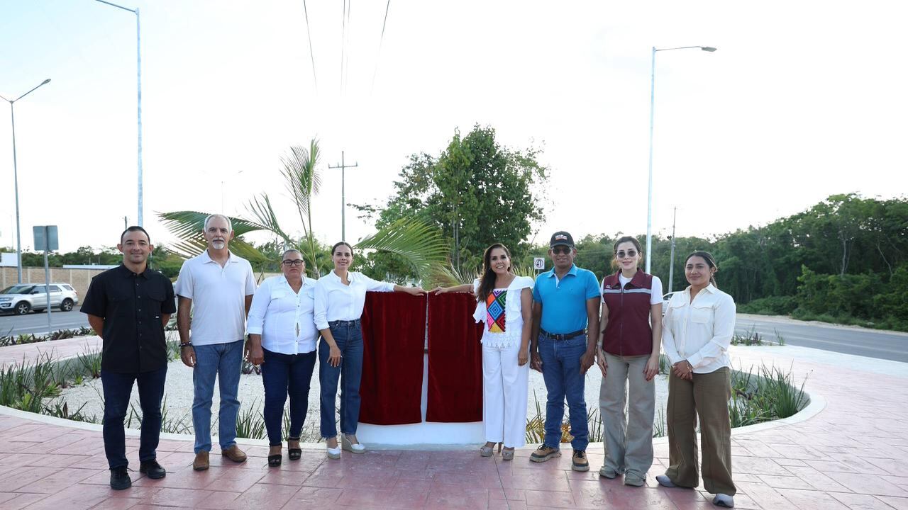 Ana Paty Peralta inaugura nueva entrada a Cancún con inversión de 62 millones de pesos