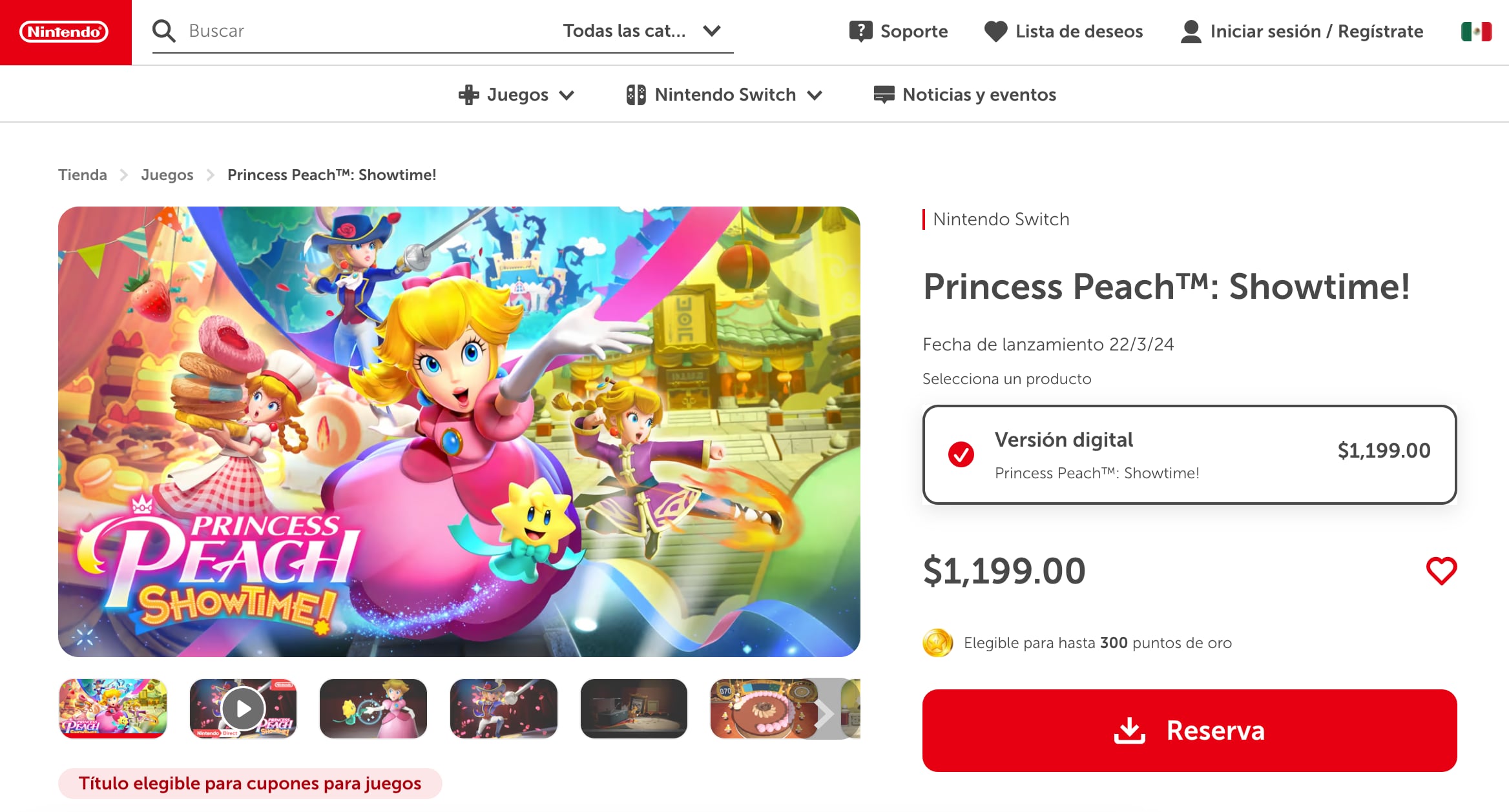 Registran una baja de pecios en los juegos de Nintendo Switch México