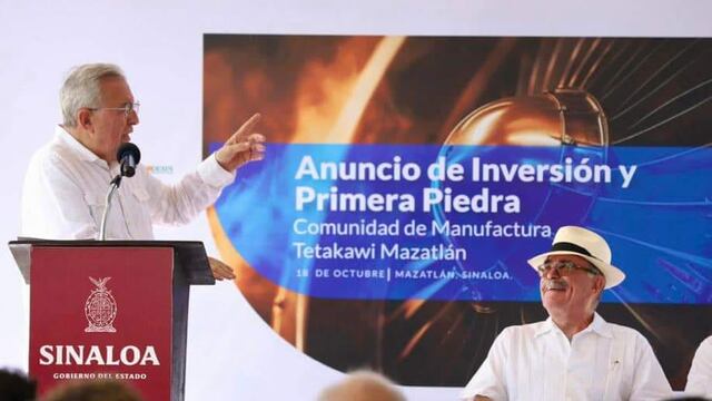 Rubén Rocha, gobernador de Sinaloa