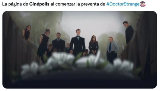 Memes sobre la preventa de boletos para 'Doctor Strange'