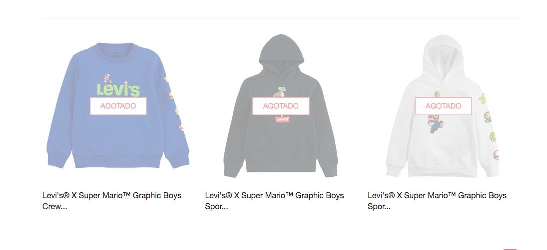 Levi's X Super Mario