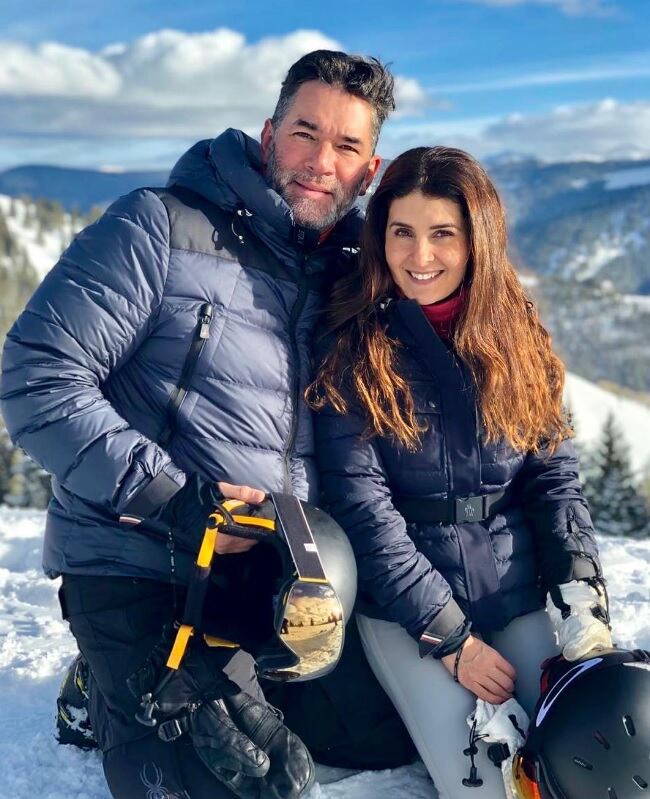 Eduardo Santamarina y Mayrín Villanueva