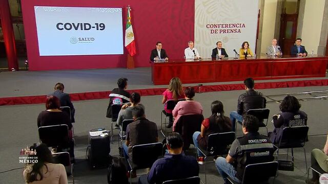 Conferencia del coronavirus.