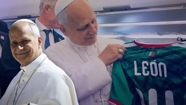 Papa León XIV recibe playera de la selección mexicana rumbo al Mundial 2026
