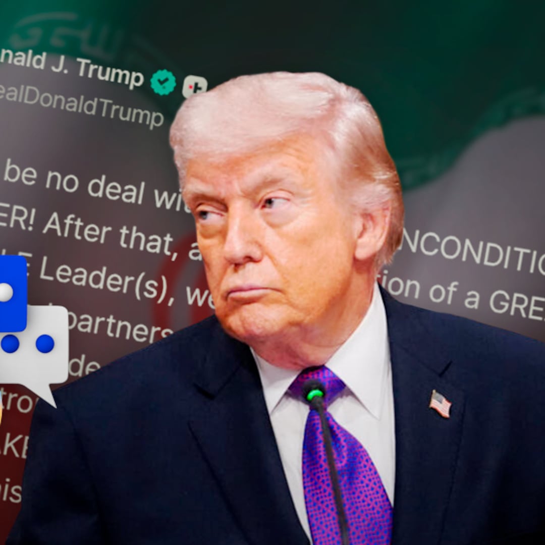 Trump exige “rendición incondicional” de Irán para un acuerdo