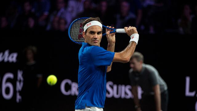 Federer viene de ganar la Laver Cup con el equipo de Europa