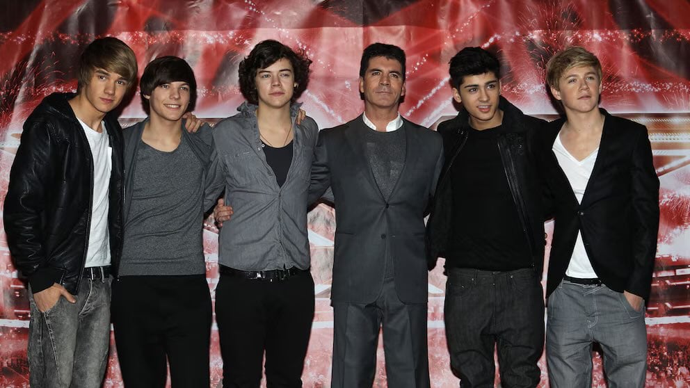 Simon Cowell y One Direction