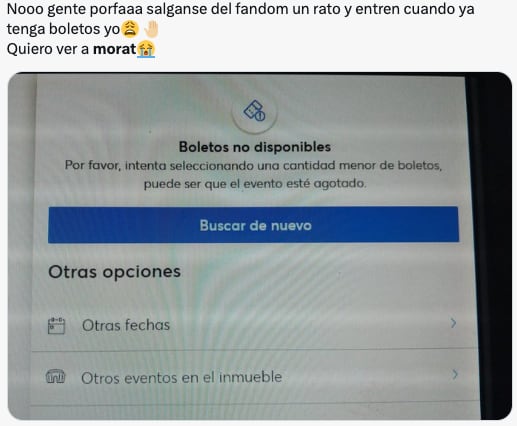 Se agotaron los boletos de Morat y los memes no podían faltar