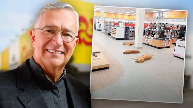 Ricardo Salinas Pliego ordena dar resguardo a perritos en Elektra por calor
