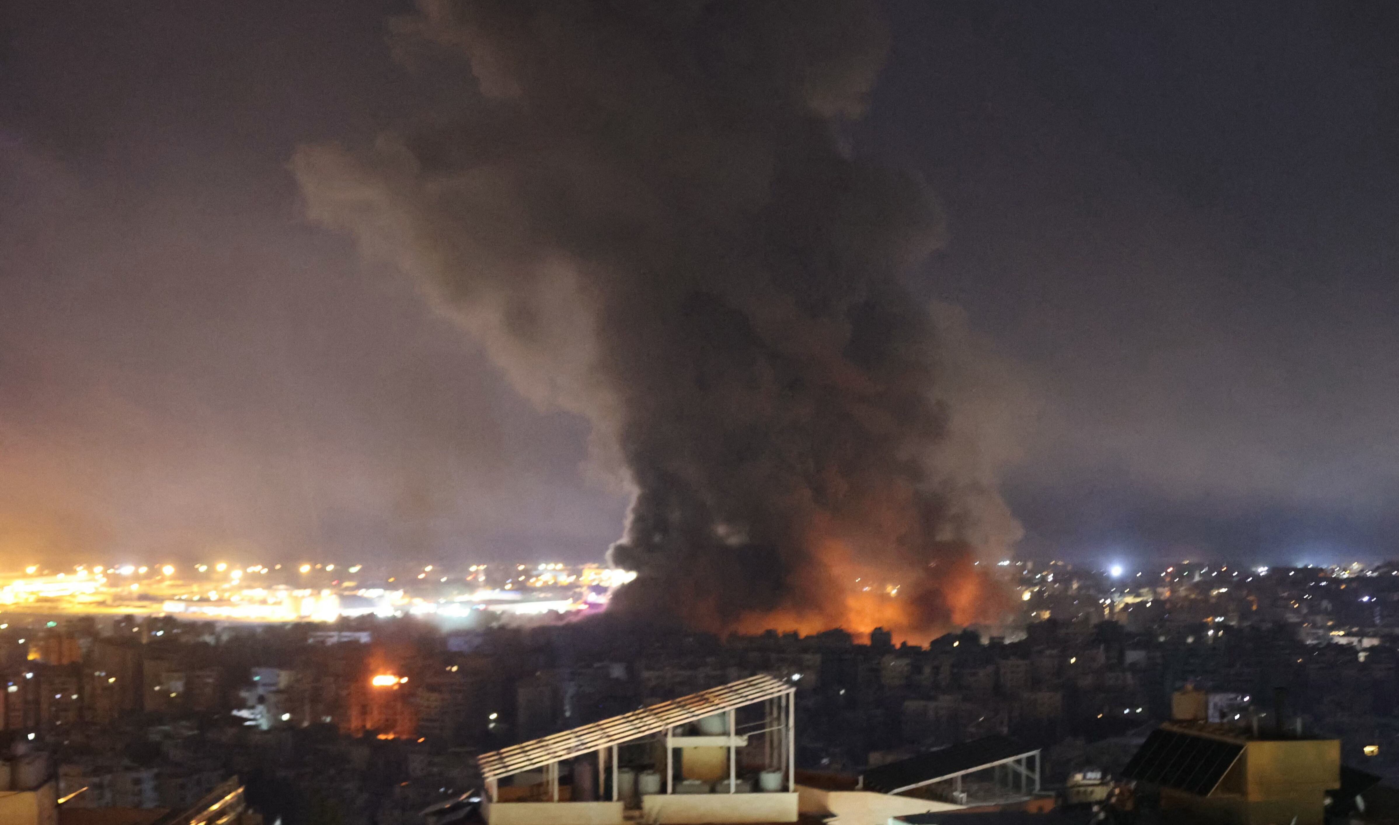 Ataque israelí en Líbano