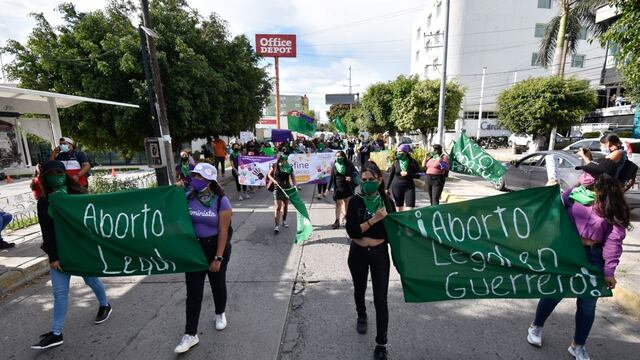 Marcha por el Aborto Legal en Guerrero