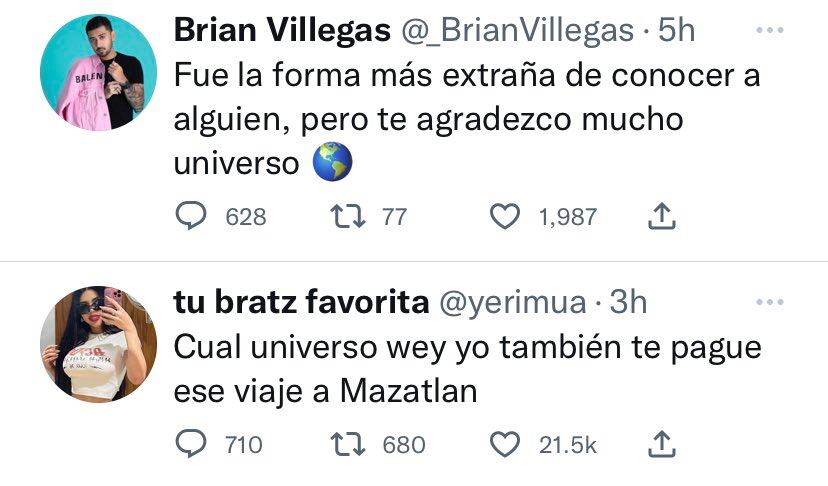 Yeri Mua le cobra a Brian Villegas y le responde su indirecta