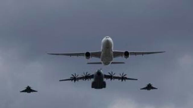 Aviones militares de Estados Unidos en México