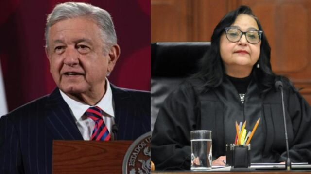 AMLO y Norma Lucia Piña