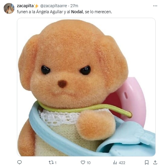 Memes de Ángela Aguilar y Christian Nodal