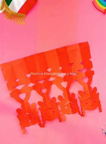 Papel picado muñeca Lele