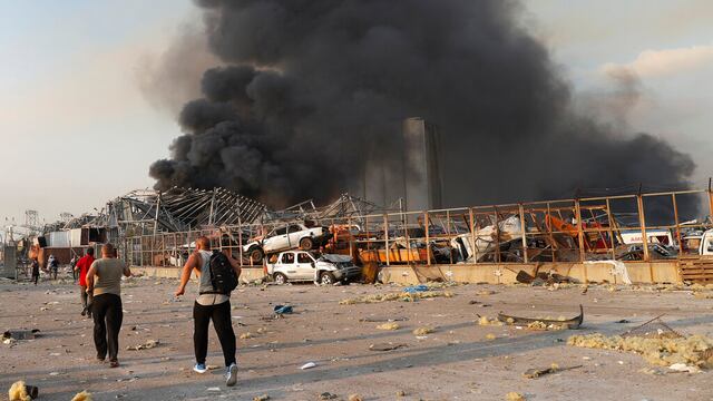 Explosión en Beirut
