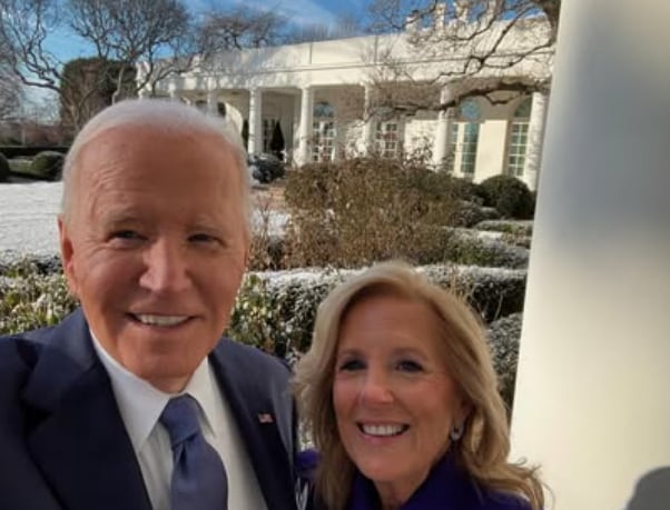 Jill Biden ahora está casada con Joe Biden