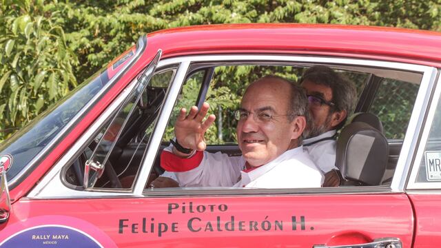 Ex presidente Felipe Calderón