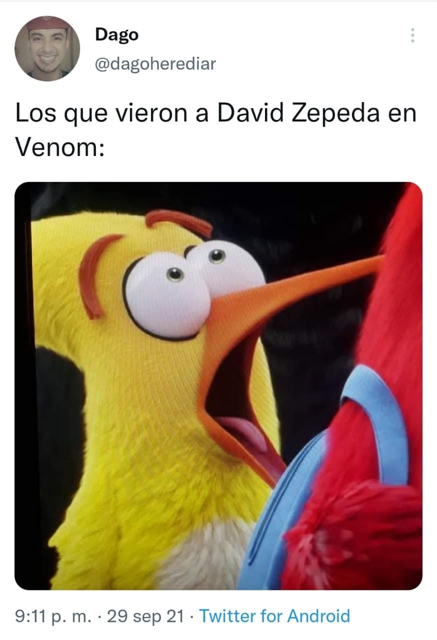 Meme de David Zepeda