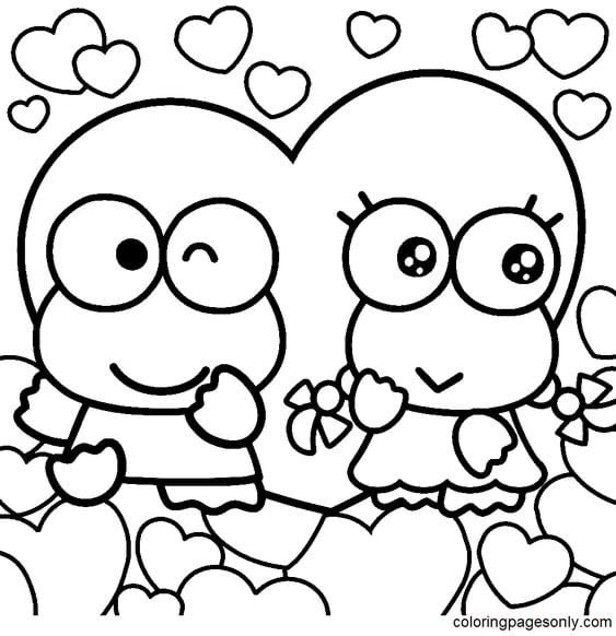 Dibujos cumpleaños Keroppi