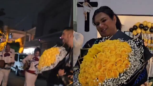 Oscar Barajas le lleva serenata a Kimberly La Más Preciosa