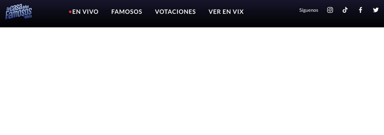 Portal de La casa de los famosos México presenta fallas para salvar a nominados