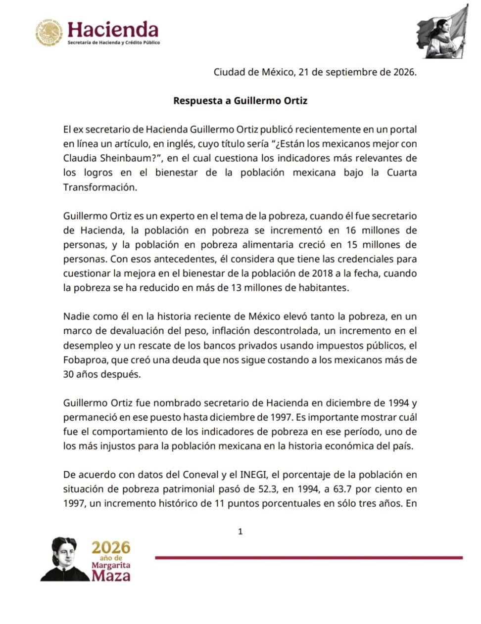 Édgar Amador responde a Guillermo Ortiz