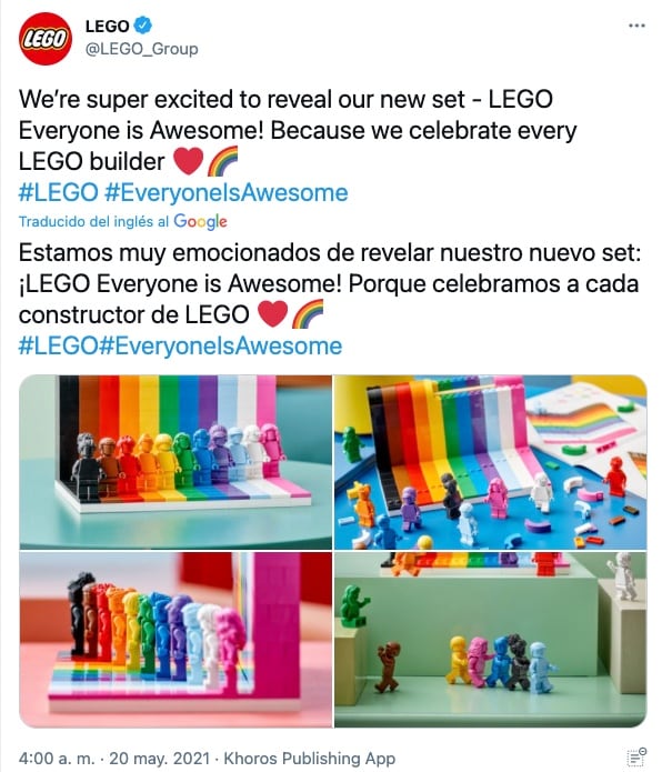 Set de LEGO LGBTI