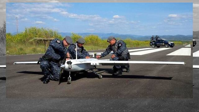 Uno de los 3 drones que utiliza la Marina permite interceptar comunicaciones de celular y satelitales.