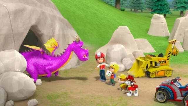 60 minutos de capítulos de Paw Patrol en aventuras de dragones y rescates