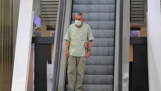 Persona de la tercera edad.