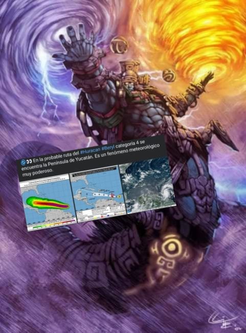 Memes de la estatua de Poseidón en Yucatán