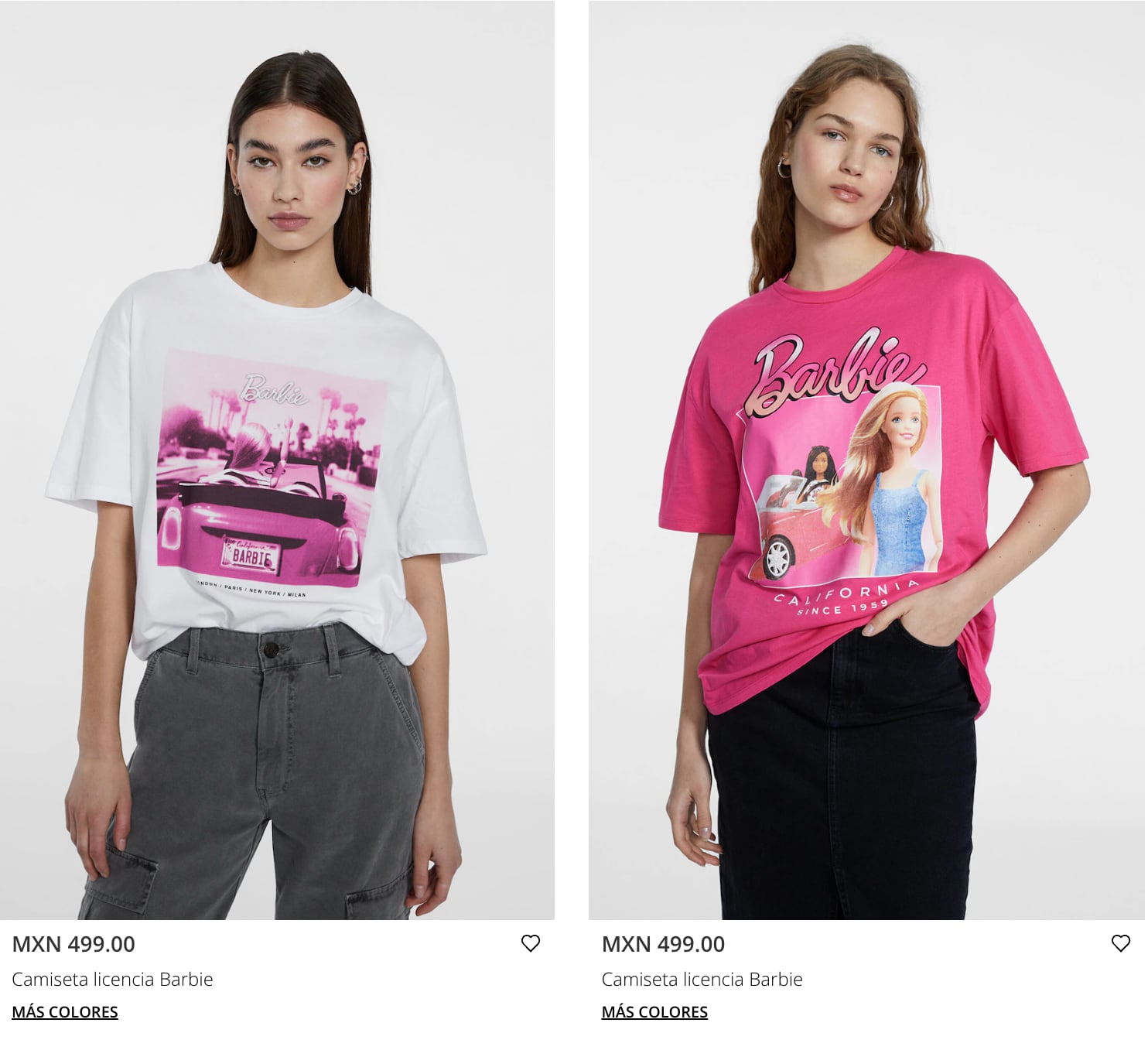 Colección de Barbie en Stradivarius México.