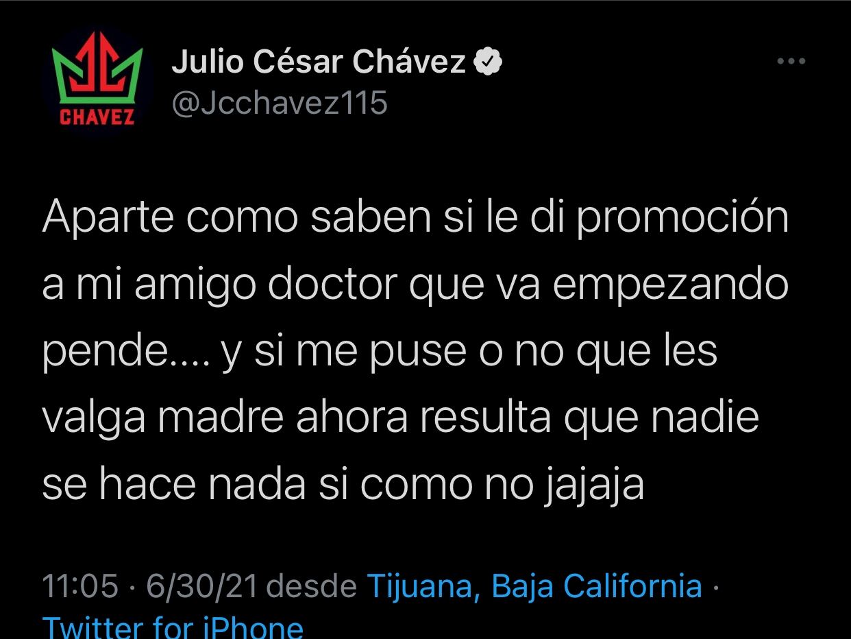 Julio César Chávez