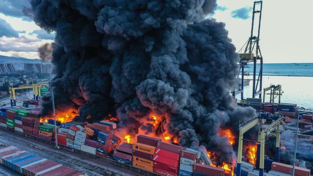 Incendio en Turquía