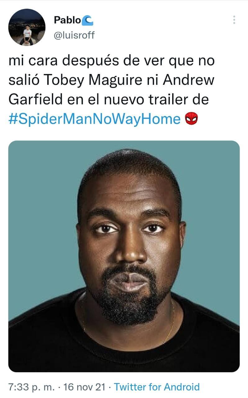 Meme de ‘Spider-Man: No Way Home’