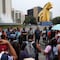 La CNTE toma Paseo de la Reforma y Bucareli