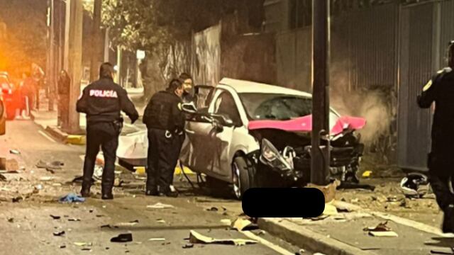 Repartidor atropellado por taxi