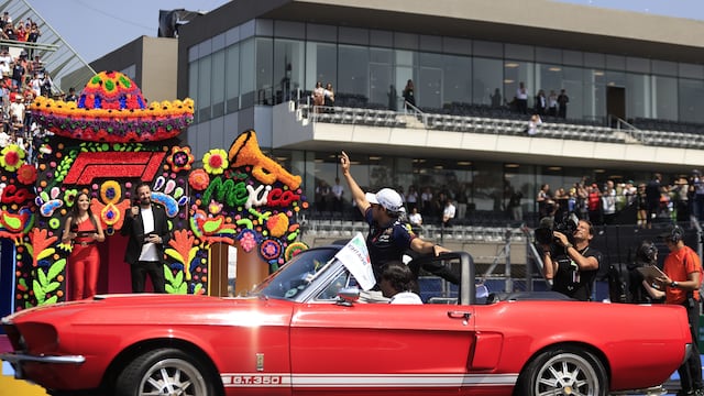 Checo Pérez en el Gran Premio de México 2023